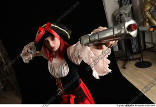 11 2018 01 DARINA PIRATE STANDING POSE WITH GUNS